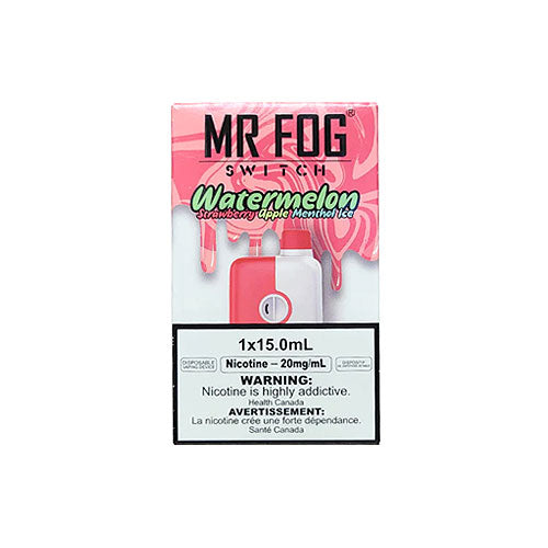 Mr Fog Switch Watermelon Strawberry Apple Ice - Online Vape Shop Canada - Quebec and BC Shipping Available
