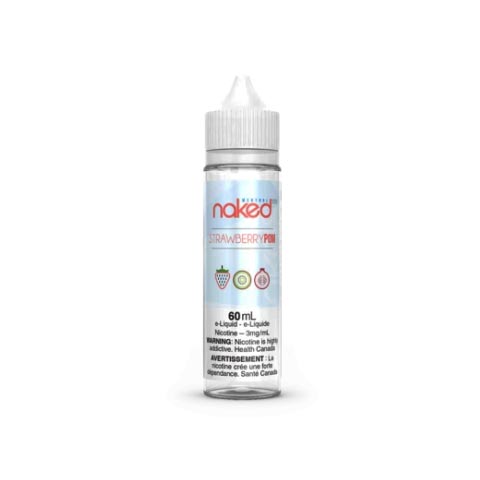 Naked 100 Strawberry Pom (Brain Freeze) - Online Vape Shop Canada - Quebec and BC Shipping Available