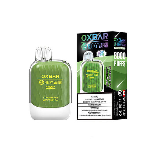 Ox Bar G8000 Strawberry Watermelon Disposable Vape - Online Vape Shop Canada - Quebec and BC Shipping Available