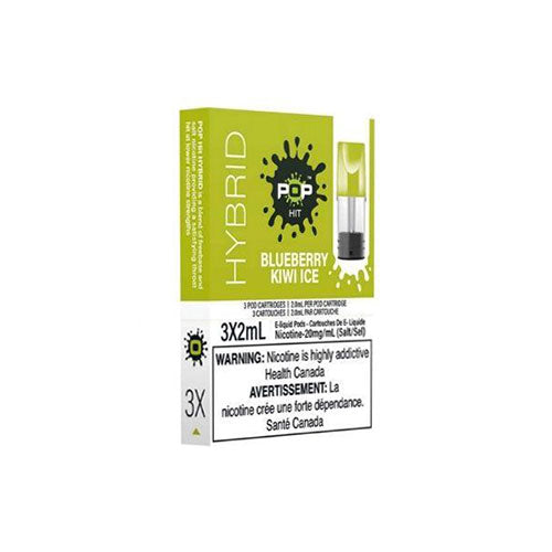 Pop Hybrid Blueberry Kiwi Ice - Online Vape Shop Canada - Quebec and BC Shipping Available