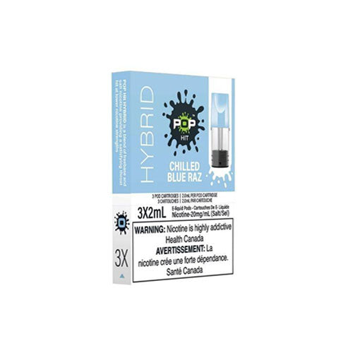 Pop Hybrid Chilled Blue Razz - Online Vape Shop Canada - Quebec and BC Shipping Available