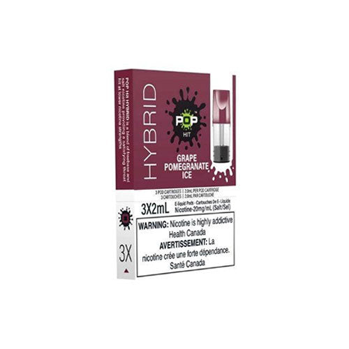 Pop Hybrid Grape Pomegranate Ice - Online Vape Shop Canada - Quebec and BC Shipping Available