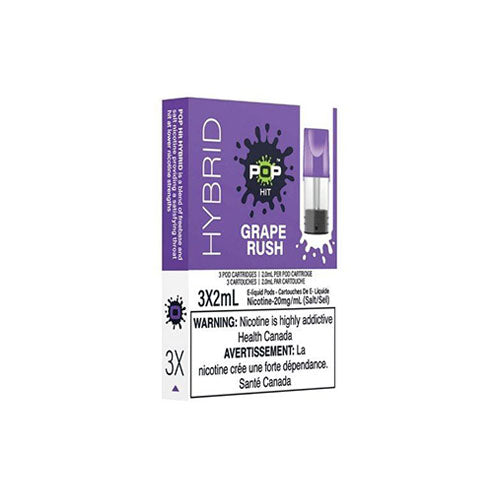 Pop Hybrid Grape Rush - Online Vape Shop Canada - Quebec and BC Shipping Available