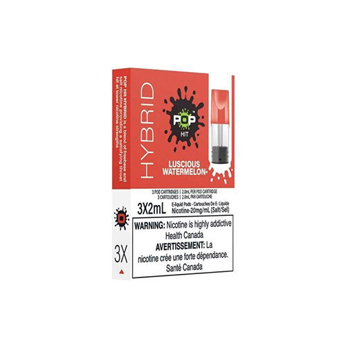 Pop Hybrid Luscious Watermelon - Online Vape Shop Canada - Quebec and BC Shipping Available