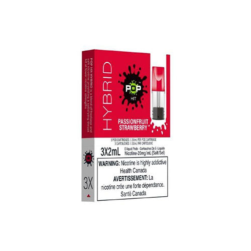 Pop Hybrid Passionfruit Strawberry - Online Vape Shop Canada - Quebec and BC Shipping Available