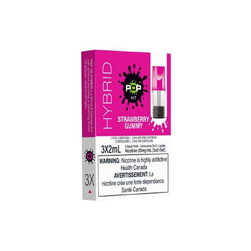 Pop Hybrid Strawberry Gummy - Online Vape Shop Canada - Quebec and BC Shipping Available