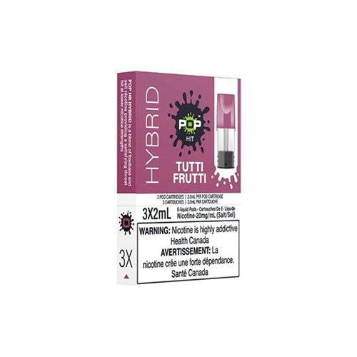 Pop Hybrid Tutti Frutti - Online Vape Shop Canada - Quebec and BC Shipping Available