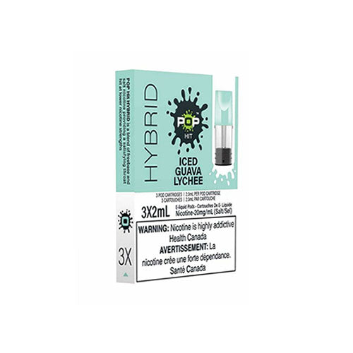 Pop Hybrid Iced Guava Lychee - Online Vape Shop Canada - Quebec and BC Shipping Available
