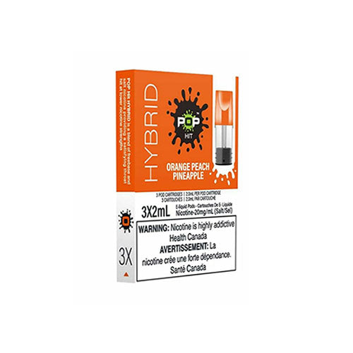 Pop Hybrid Orange Peach Pineapple - Online Vape Shop Canada - Quebec and BC Shipping Available