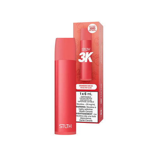 STLTH 3K Strawberry Kiwi Ice Disposable Vape 20mg - Online Vape Shop Canada - Quebec and BC Shipping Available