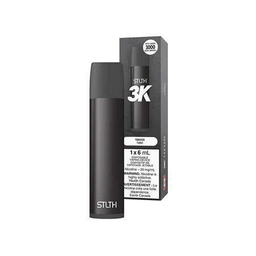 STLTH 3K Tobacco Disposable Vape 20mg - Online Vape Shop Canada - Quebec and BC Shipping Available