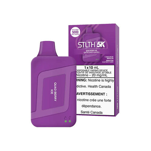 STLTH 5K Quad Berry Ice Disposable Vape 20mg - Online Vape Shop Canada - Quebec and BC Shipping Available