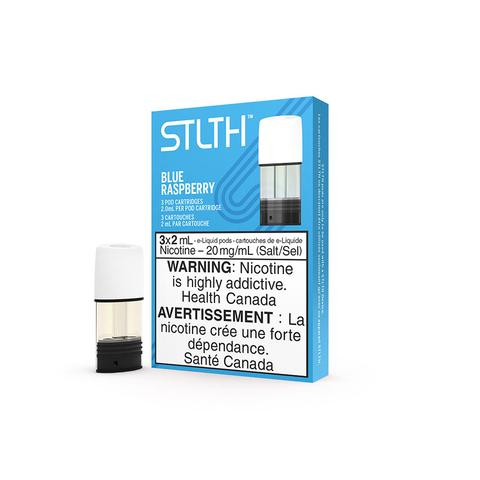 Stlth Pods Blue Raspberry - Online Vape Shop Canada - Quebec and BC Shipping Available