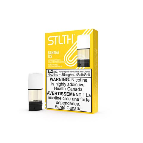 Stlth Pods Banana Ice - Online Vape Shop Canada - Quebec and BC Shipping Available