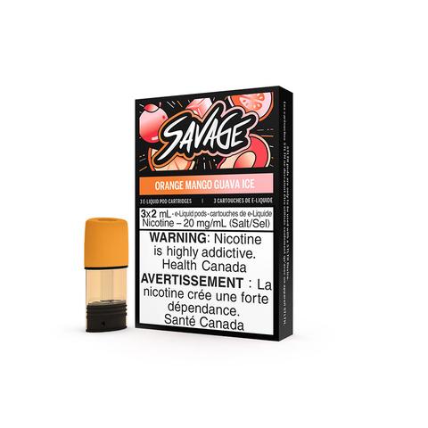 Stlth Savage Orange Mango Guava Ice - Online Vape Shop Canada - Quebec and BC Shipping Available