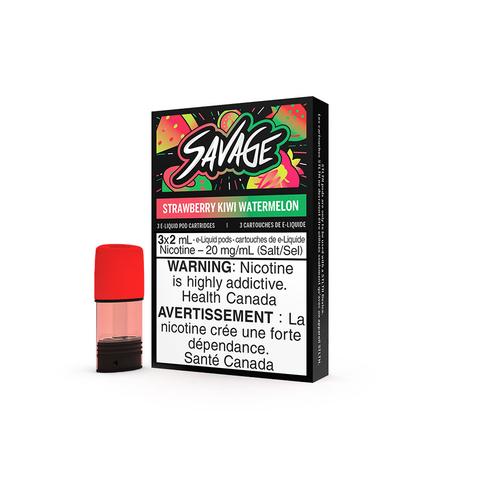 Stlth Savage Strawberry Kiwi Watermelon - Online Vape Shop Canada - Quebec and BC Shipping Available