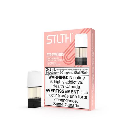 Stlth Pods Strawberry - Online Vape Shop Canada - Quebec and BC Shipping Available