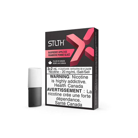 Stlth X Raspberry Apple Ice - Online Vape Shop Canada - Quebec and BC Shipping Available