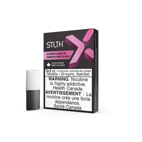 Stlth X Raspberry Currant Ice - Online Vape Shop Canada - Quebec and BC Shipping Available
