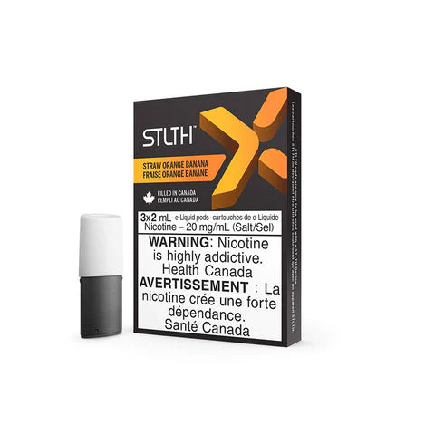 Stlth X Straw Orange Banana - Online Vape Shop Canada - Quebec and BC Shipping Available