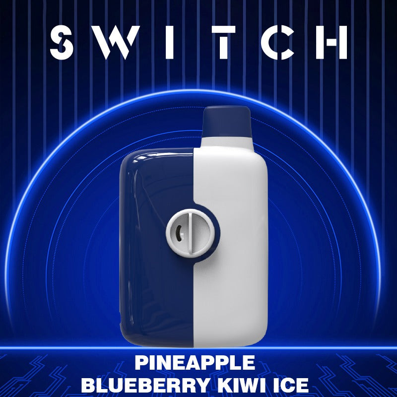 Mr Fog Switch Pineapple Blueberry Kiwi Ice - Online Vape Shop Canada - Quebec and BC Shipping Available