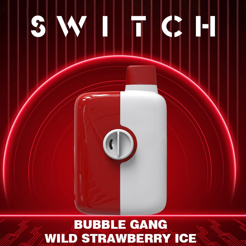 Mr Fog Switch Bubble Gang Wild Strawberry Ice - Online Vape Shop Canada - Quebec and BC Shipping Available