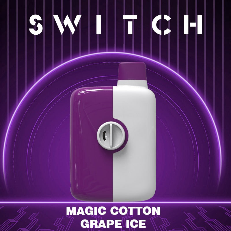 Mr Fog Switch Magic Cotton Grape Ice - Online Vape Shop Canada - Quebec and BC Shipping Available