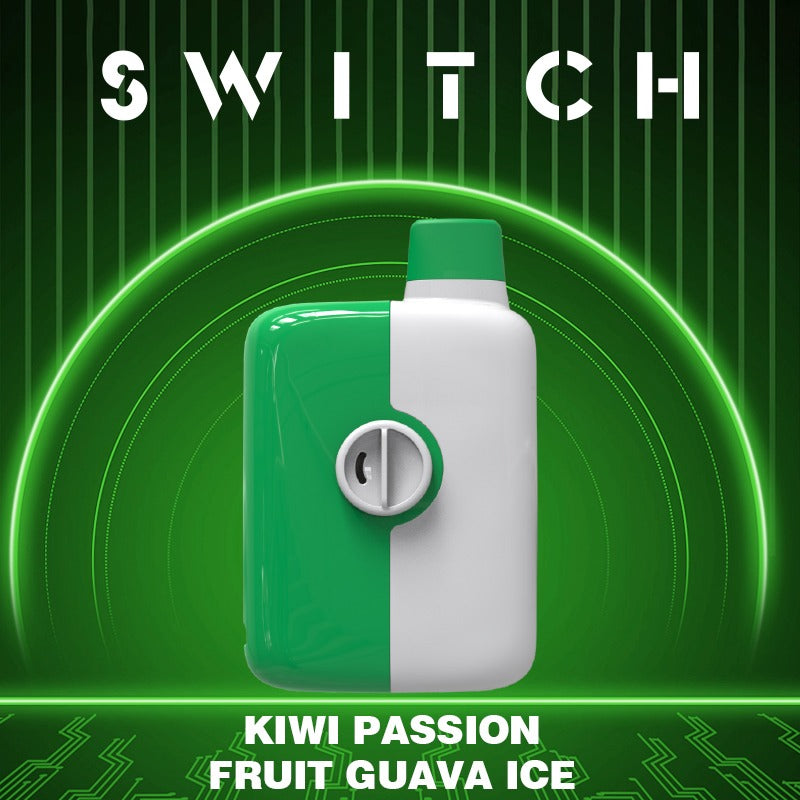 Mr Fog Switch Kiwi Passion Fruit Guava Ice - Online Vape Shop Canada - Quebec and BC Shipping Available