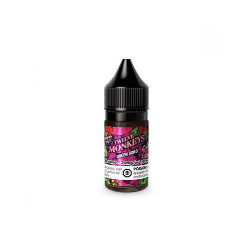 Twelve Monkeys Queen Soko Salt Nic - Online Vape Shop Canada - Quebec and BC Shipping Available