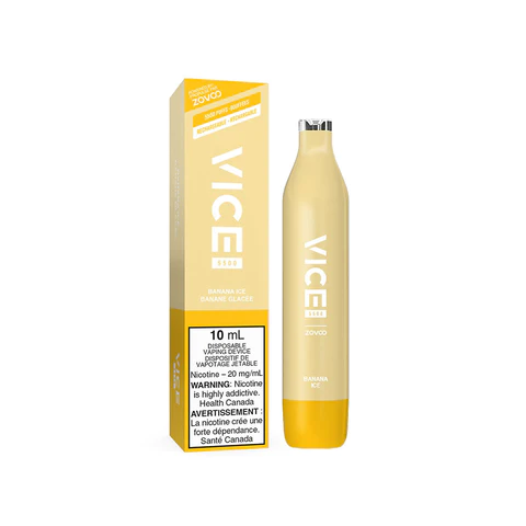 Vice Vape 5500 Banana Ice - Online Vape Shop Canada - Quebec and BC Shipping Available
