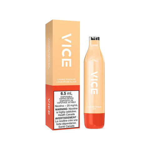 Vice Lychee Peach Ice - Online Vape Shop Canada - Quebec and BC Shipping Available