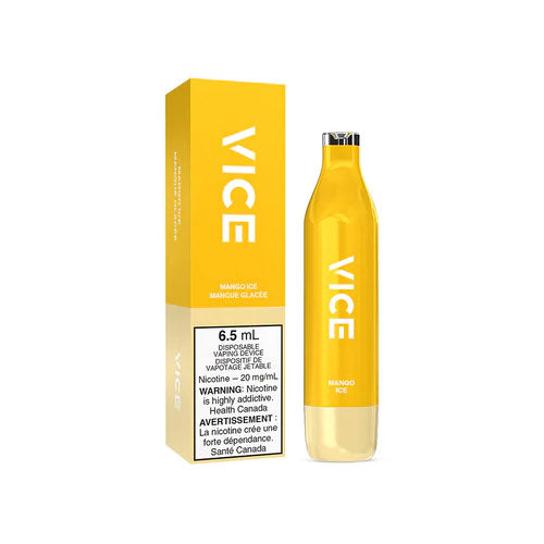 Vice Mango Ice Disposable Vape - Online Vape Shop Canada - Quebec and BC Shipping Available