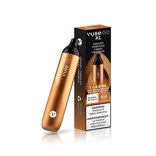Vuse Go XL Creamy Tobacco Disposable Vape - Online Vape Shop Canada - Quebec and BC Shipping Available