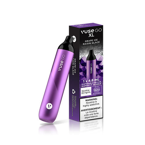Vuse Go XL Grape Ice Disposable Vape - Online Vape Shop Canada - Quebec and BC Shipping Available