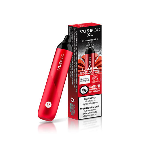 Vuse Go XL Strawberry Ice Disposable Vape - Online Vape Shop Canada - Quebec and BC Shipping Available