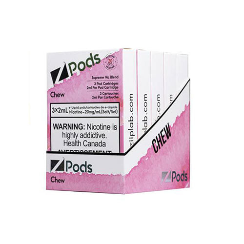 Z Pods Supreme Nic Chew - Online Vape Shop Canada - Quebec and BC Shipping Available