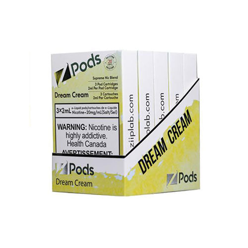 Z Pods Supreme Nic Dream Cream - Online Vape Shop Canada - Quebec and BC Shipping Available