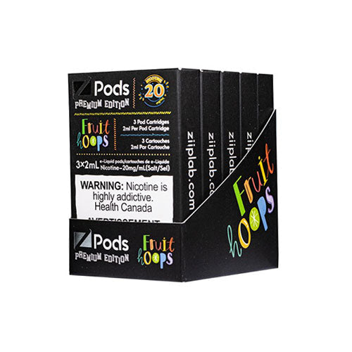 Z Pods Supreme Nic Fruit Hoops - Online Vape Shop Canada - Quebec and BC Shipping Available