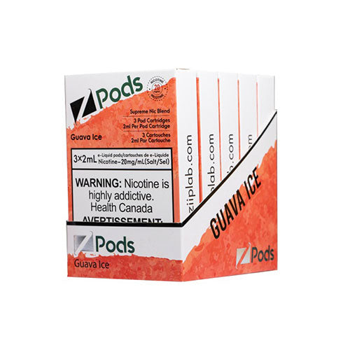 Z Pods Supreme Nic Guava Ice - Online Vape Shop Canada - Quebec and BC Shipping Available