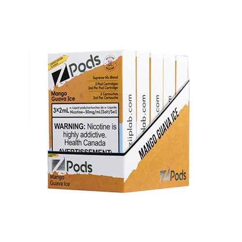 Z Pods Supreme Nic Mango Guava Ice - Online Vape Shop Canada - Quebec and BC Shipping Available