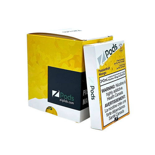 Z Pods Supreme Nic Passionfruit Mango - Online Vape Shop Canada - Quebec and BC Shipping Available