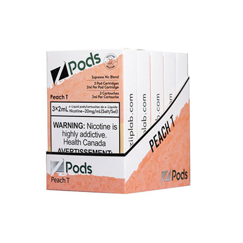 Z Pods Supreme Nic Peach T - Online Vape Shop Canada - Quebec and BC Shipping Available