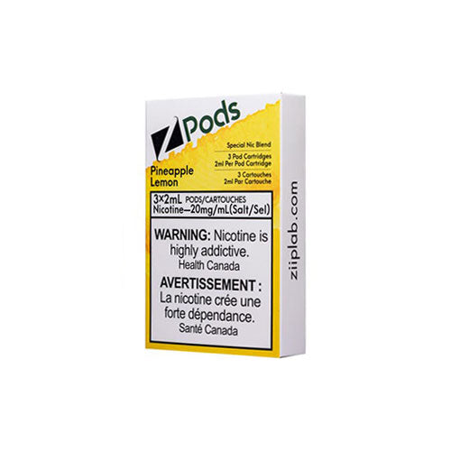 Z Pods Supreme Nic Pineapple Lemon - Online Vape Shop Canada - Quebec and BC Shipping Available
