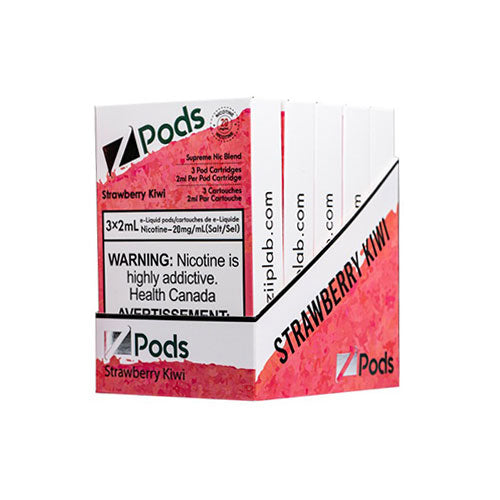 Z Pods Supreme Nic Strawberry Kiwi - Online Vape Shop Canada - Quebec and BC Shipping Available